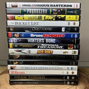 Bundle 15 DVD Lot